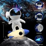 projetor flylily galáxia astronauta multicolorido a-mbi