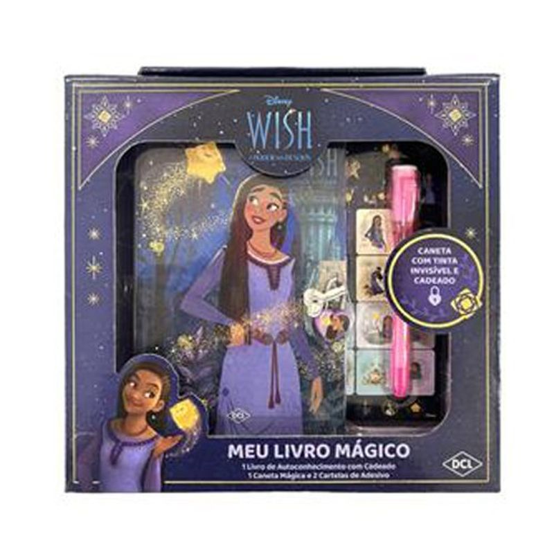 livro disney meu livro mágico wish dcl (mp)
