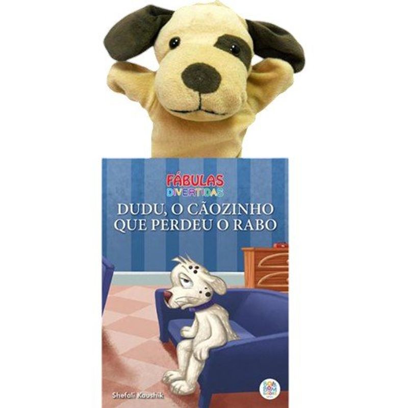 livro fábulas divertidas: dudu, o caozinho que perdeu o rabo bom bom books (mp)
