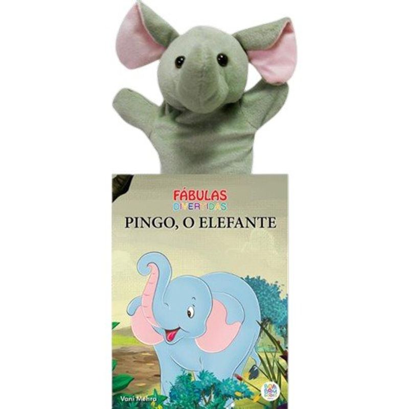 livro fábulas divertidas: pingo, o elefante bom bom books (mp)
