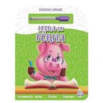 livro escreva e apague letra de fôrma flock editora (mp)