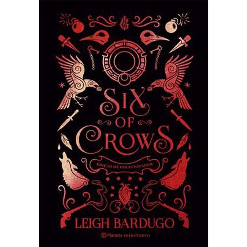 livro six of crows planeta minotauro (mp)