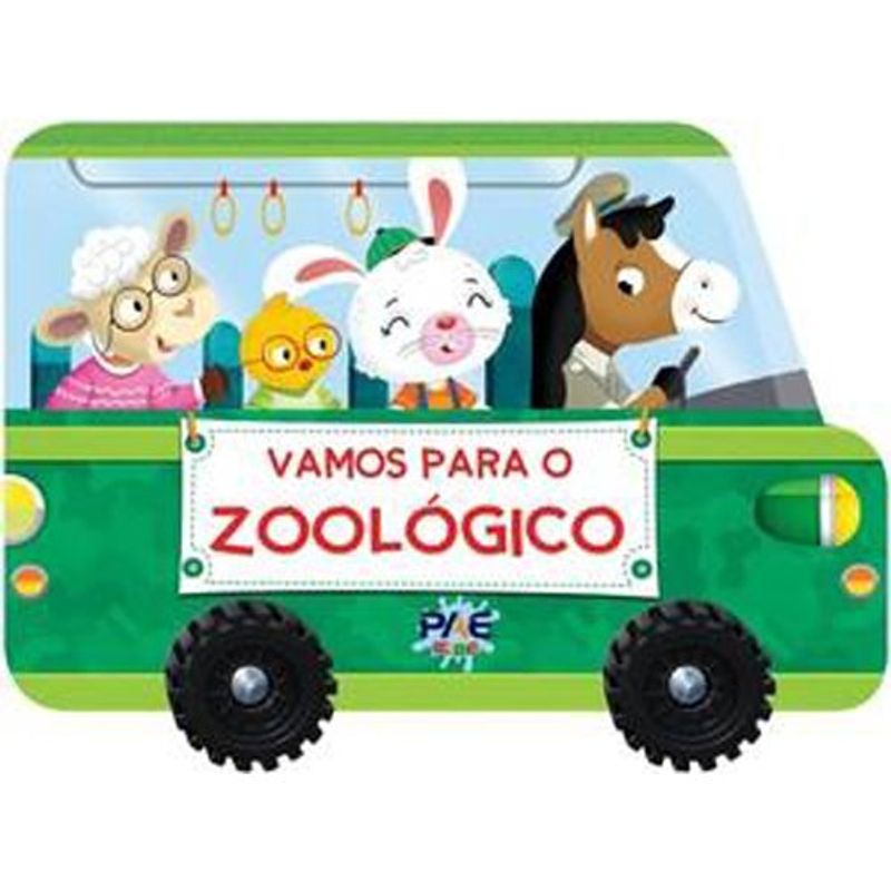 livro vamos para o zoológico pae kids (mp)
