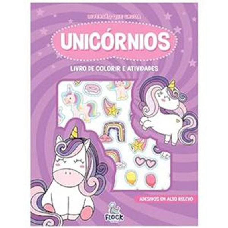 livro diversão que gruda unicórnios flock editora (mp)