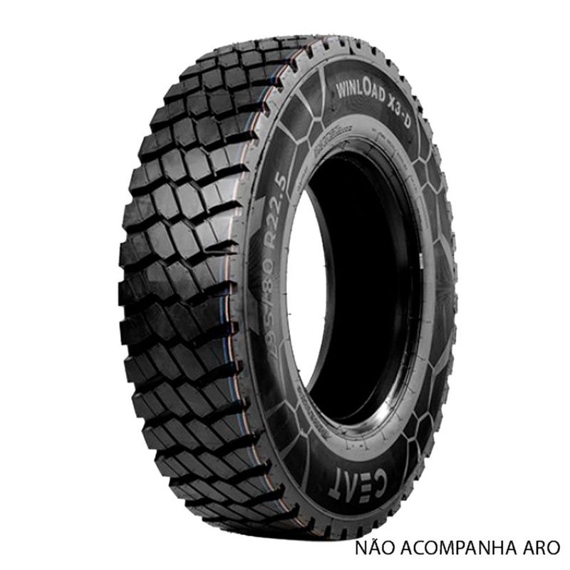 pneu ceat aro 22.5 295/80r22.5 tl 16pr 152/148k winload x3-d trac (mp)