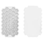 forma de gelo watts de silicone com tampa (mp)