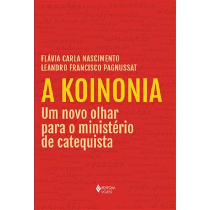 livro a koinonia editora vozes (mp)