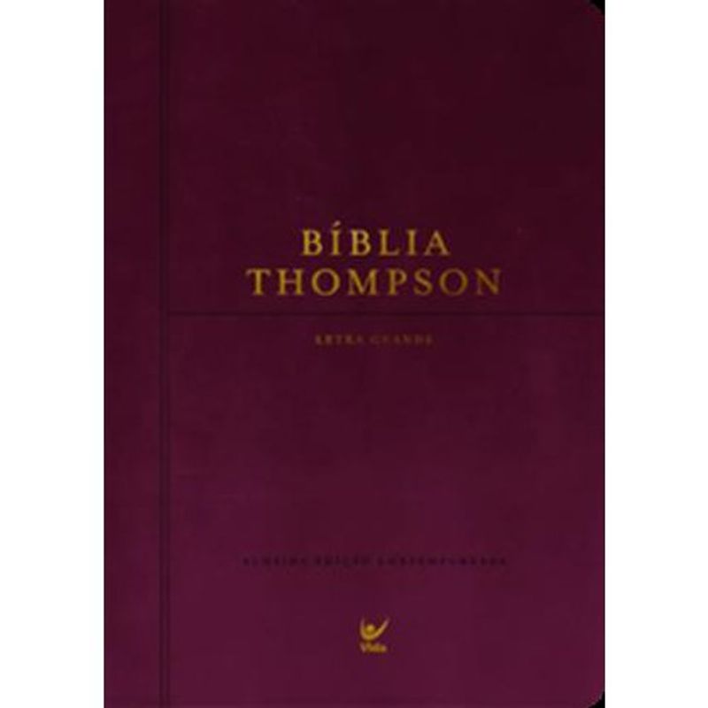 livro bíblia thompson letra grande com indice editora vida (mp)