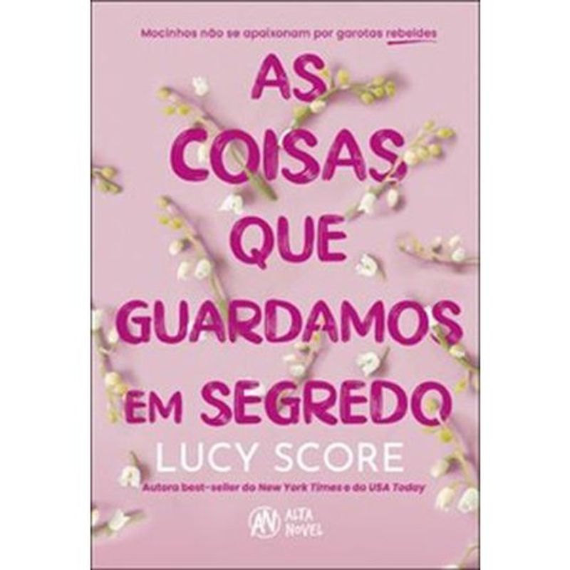 livro as coisas que guardamos em segredo alta novel (mp)