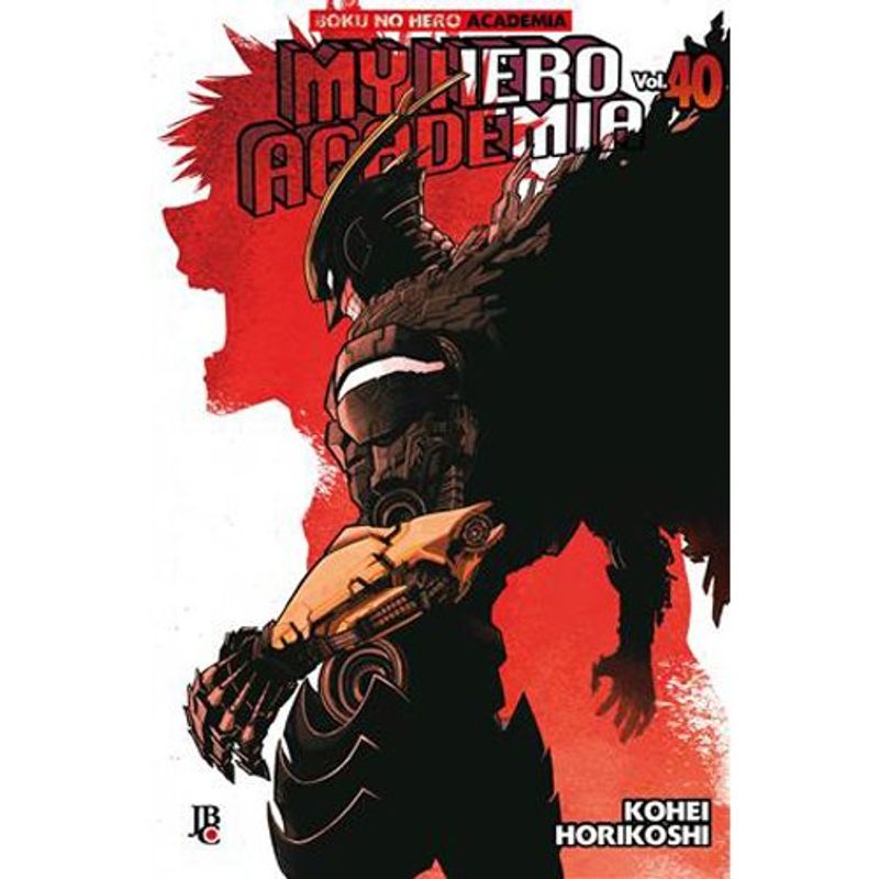 livro my hero academia boku no hero vol. 40 jbc (mp)