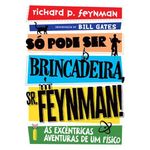 livro só pode ser brincadeira, sr. feynman! nova edição intríns eca (mp)