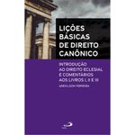 livro lições básicas do direito canônico paulus editora (mp)