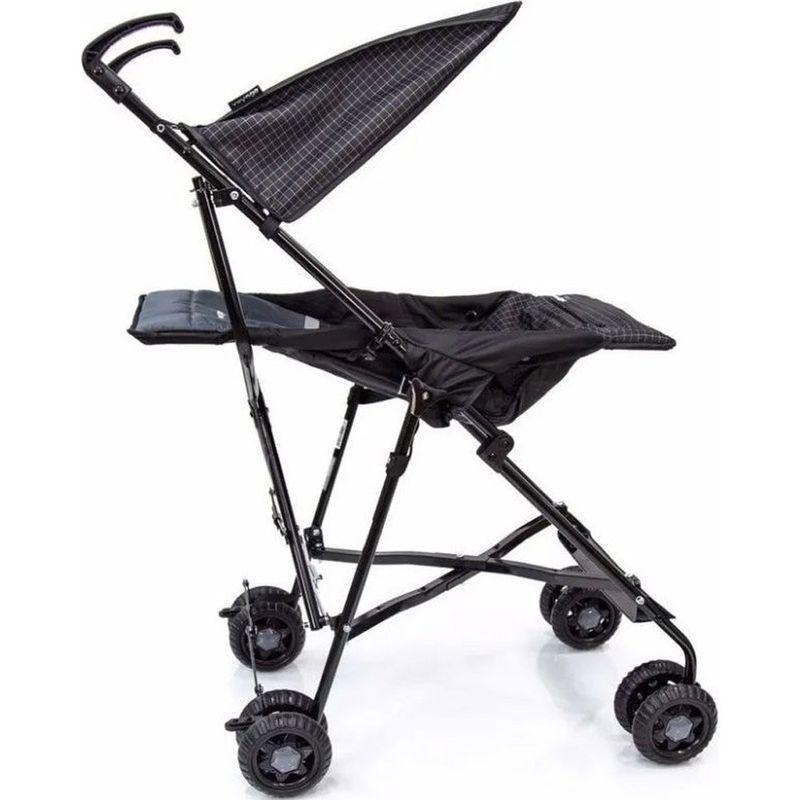 carrinho de bebê voyage umbrella wing até 15kg preto imp02241 (mp)