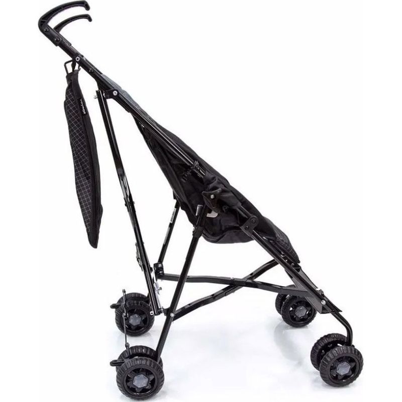 carrinho de bebê voyage umbrella wing até 15kg preto imp02241 (mp)