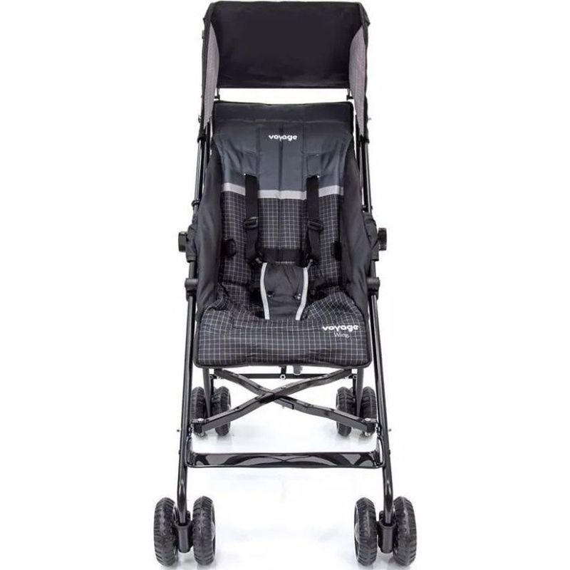 carrinho de bebê voyage umbrella wing até 15kg preto imp02241 (mp)