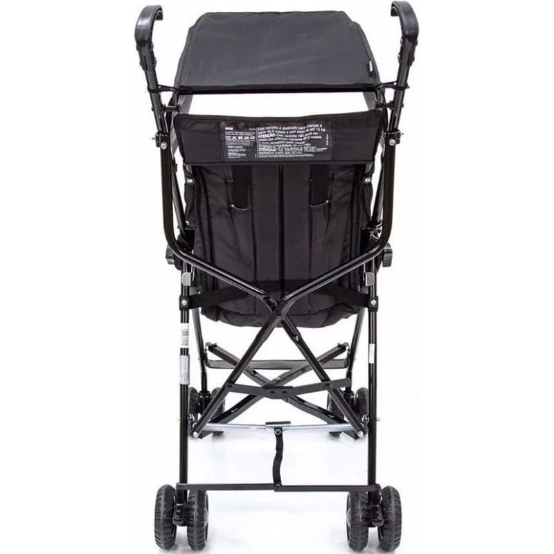 carrinho de bebê voyage umbrella wing até 15kg preto imp02241 (mp)