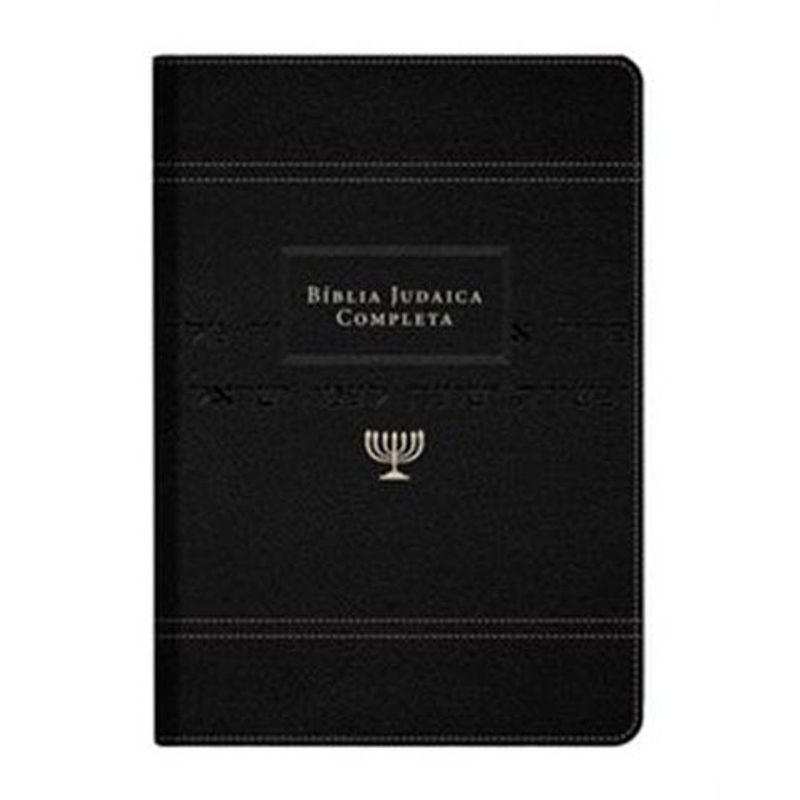 livro bíblia judaica completa capa preta editora vida (mp)