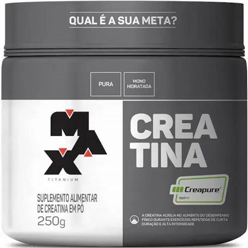 creatina creapure 250g max titanium