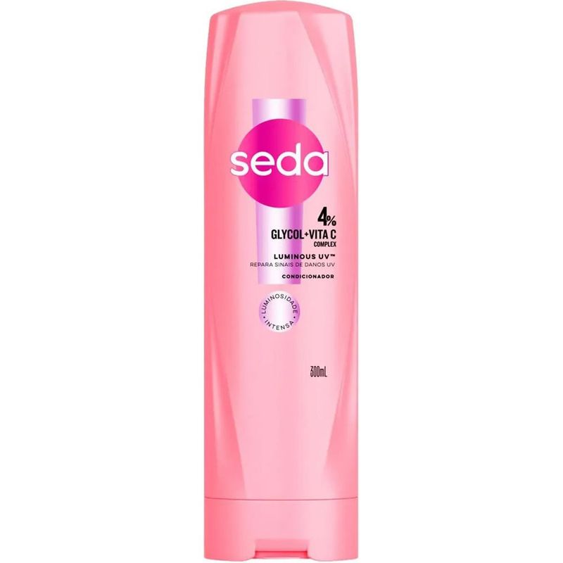 condicionador luminous uv 300ml seda