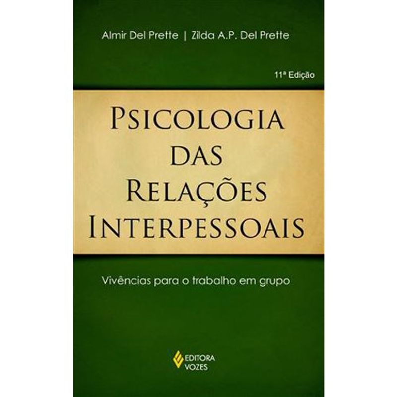 livro psicologia das relações interpessoais editora vozes (mp)