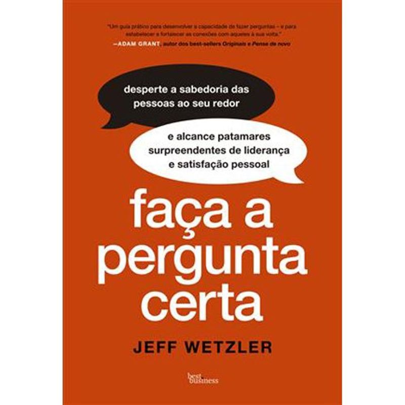 livro faça a pergunta certa best business (mp)