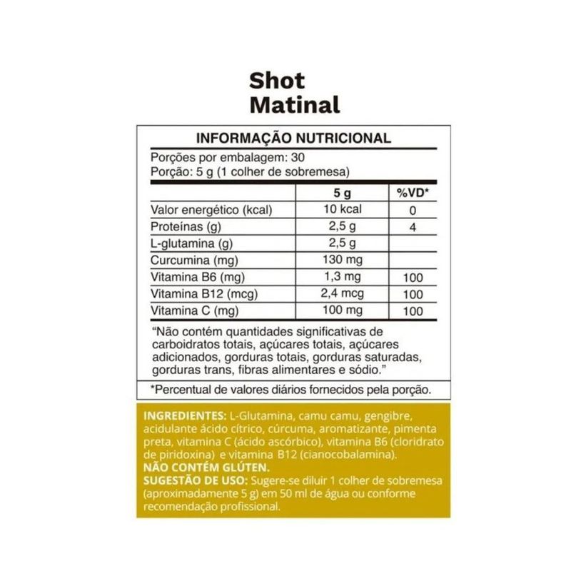 shot matinal limão ocean drop 150g