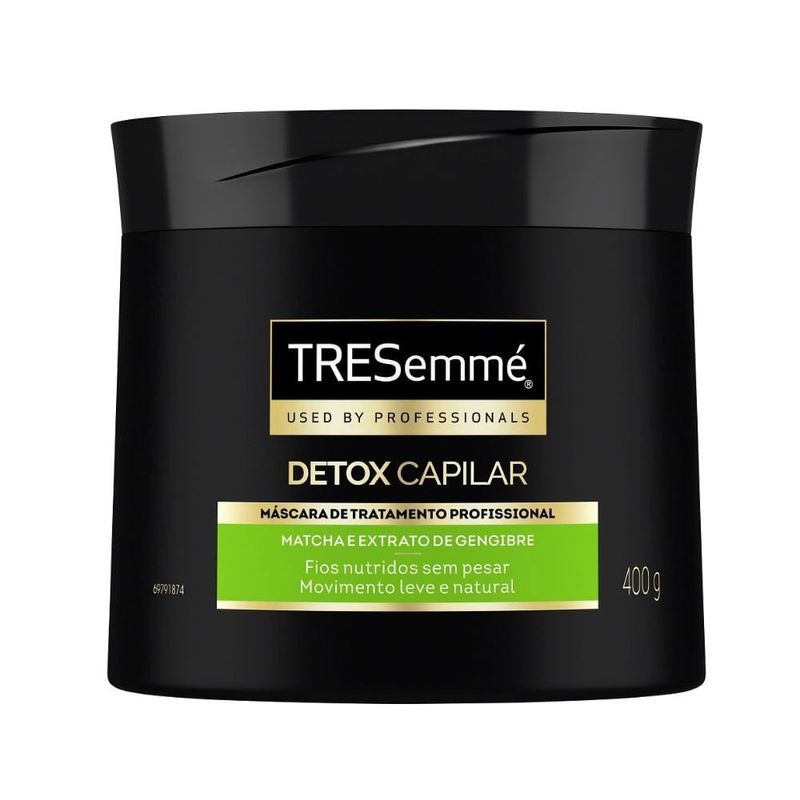 máscara de tratamento tresemmé detox capilar 400g