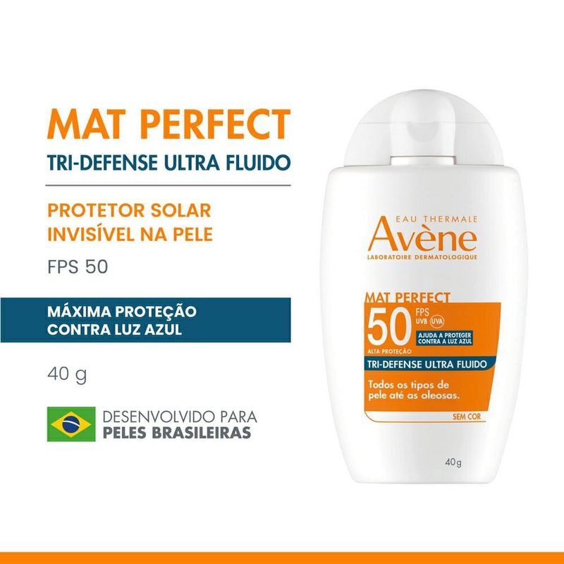 protetor solar avène tri-defense fps50 40g