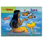 livro turma da mônica brincando de folclore: iara girassol bras il (mp)