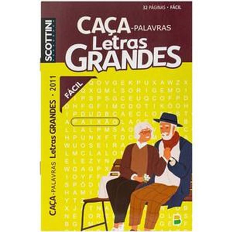 livro scottini caça-palavras letras grandes (32p) n.2011 (fácil) brasileitura (mp)