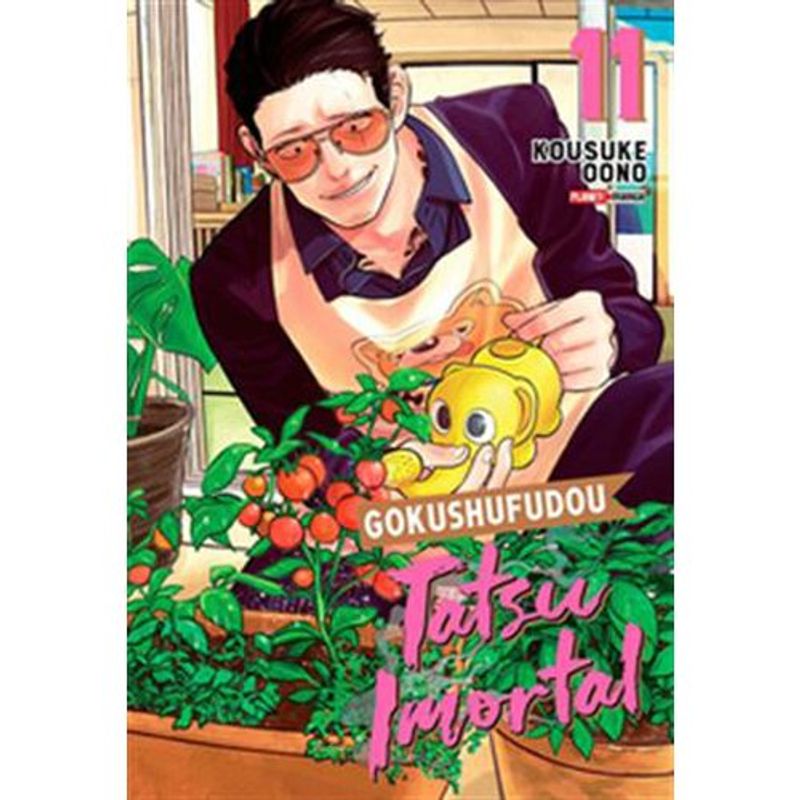 livro gokushufudou tatsu imortal 11 panini books (mp)