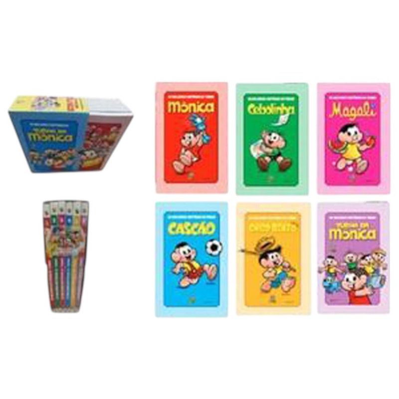 livro as melhores historias da turma box panini books (mp)