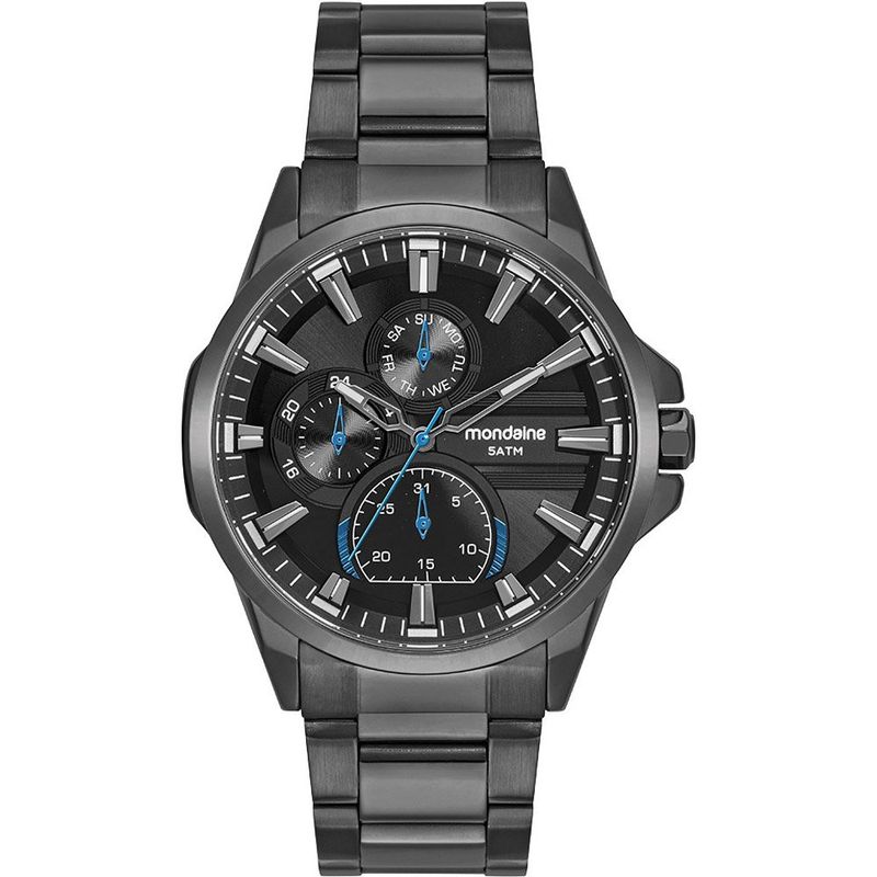 relógio masculino mondaine cinza 32880gpmvse2