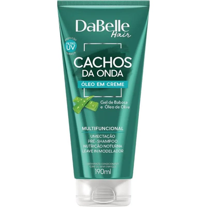 óleo em creme cachos da onda 190ml dabelle