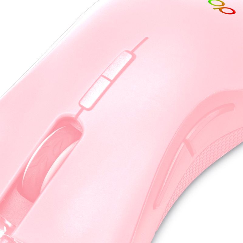 mouse gamer maxprint mizard rosa 12000dpi