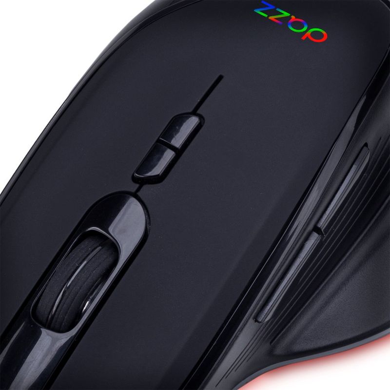 mouse gamer maxprint colossus preto 12000dpi