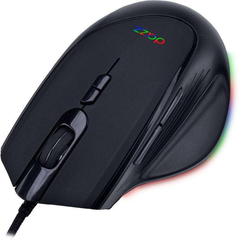mouse gamer maxprint colossus preto 12000dpi