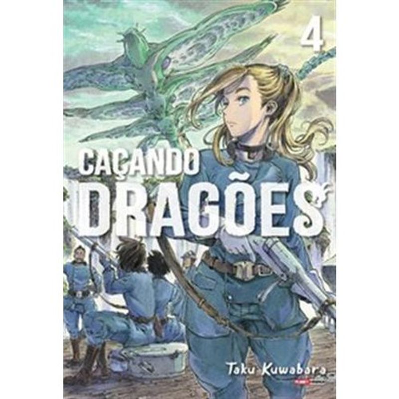 livro caçando dragões 4 panini books (mp)