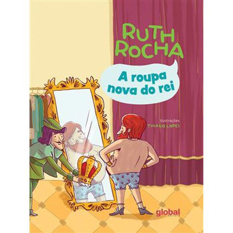 livro a roupa nova do rei global (mp)