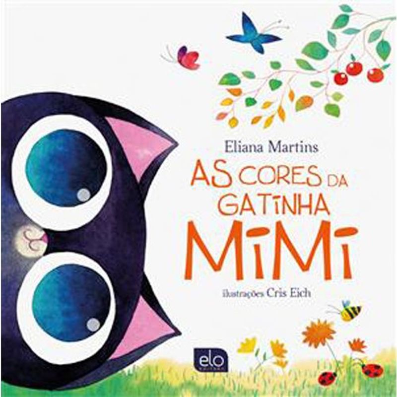 livro as cores da gatinha mimi elo editora (mp)