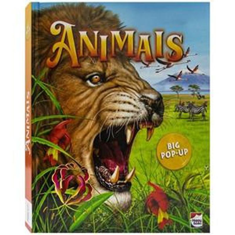 livro big pop-up: animais happy books (mp)