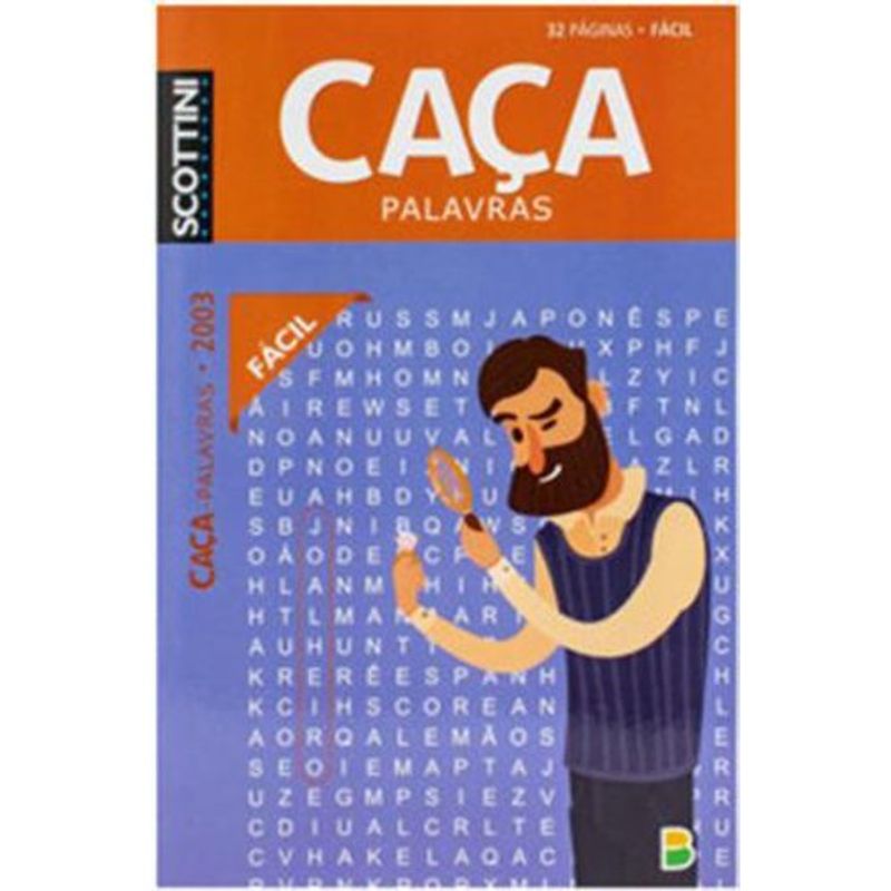 livro scottini caça-palavras (32p) n.2003 (fácil) brasileitura (mp)