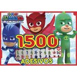 livro pj masks prancheta para colorir com 1500 adesivos on line (mp)
