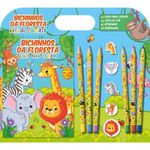 livro arte de colorir bichinhos da floresta on line (mp)