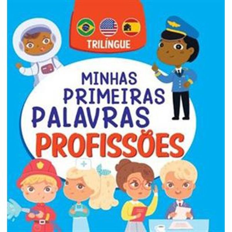 livro minhas primeiras palavras profissões trilíngue on line (mp)