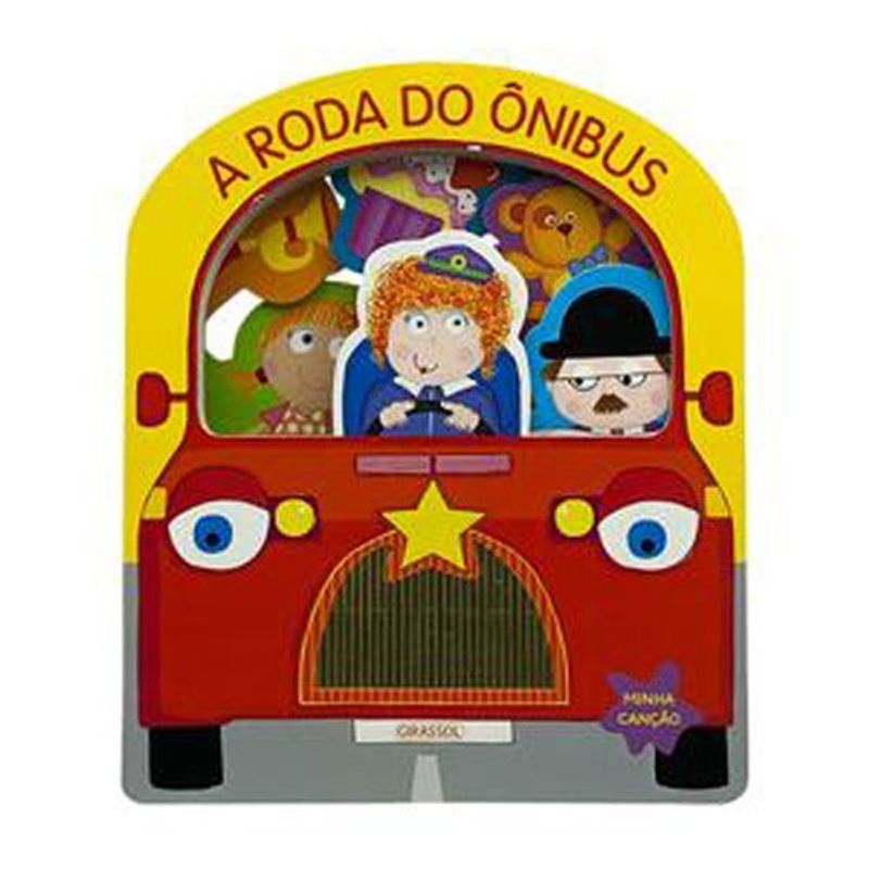 livro minha canção a roda do ônibus girassol brasil (mp)