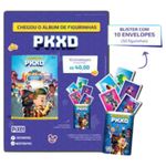livro kit de 10 envelopes com 50 cromos do livro ilustrado oficial pk xd pixel media comunicações (mp)