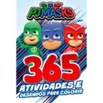livro pj masks livro 365 atividades e desenhos para colorir on li ne (mp)