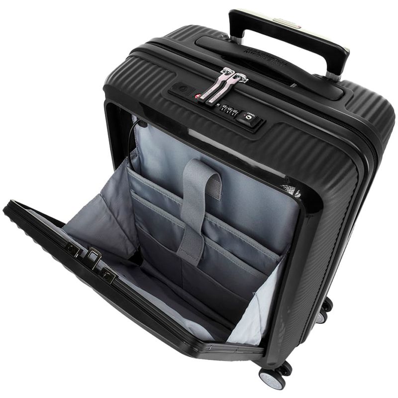mala samsonite com 4 rodas curio spinner 55/20 t front opn preto 13108310411u