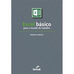 livro excel básico para o mundo do trabalho senac-sp (mp)